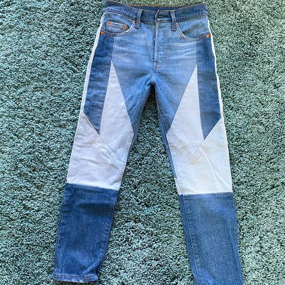 Levi’s 501s in unique design - Picture 1 of 4